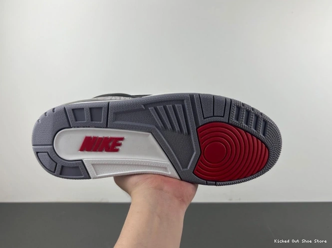 Kicked Out Shoe Store 3 Black Air Cement Jordan DN3707-010 0702